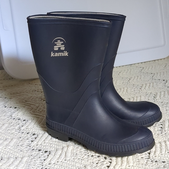 Kamik Rubber Boots Boys size 5 - Picture 1 of 9